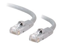 C2G Cat5e Booted Unshielded (UTP) Network Patch Cable - Patchkabel - RJ-45 (han) til RJ-45 (han) - 30 m - UTP - CAT 5e - formet, knastfri, strenget - grå 83150