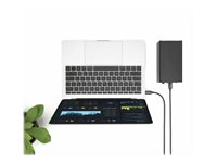StarTech.com 2m (6.6ft) Thunderbolt 3 Cable, 20Gbps, 100W PD, 4K Video, Thunderbolt-Certified, Compatible w/ TB4/USB 3.2/DisplayPort - Thunderbolt kabel - 24 pin USB-C (han) til 24 pin USB-C (han) - Thunderbolt 3 / USB / DisplayPort - 2 m - sort - for P/N: CDP2HDUACP, CDP2HDUACPW, MST30C2DPPD TBLT3MM2M