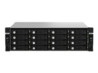 QNAP TL-R1620Sdc - Harddisk-array - 16 bays (SATA-600 / SAS-3) - SAS 12Gb/s (ekstern) - rackversion - 3U TL-R1620SDC