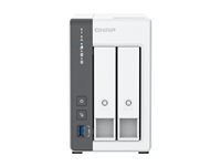 QNAP TS-216G - NAS-server - 2 bays - SATA 6Gb/s - RAID JBOD, 0, 1 - RAM 4 GB - 2.5 Gigabit Ethernet - iSCSI support TS-216G