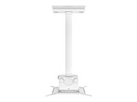 Multibrackets M Pro HD Series - Monteringssæt (justerbar monteringsarm, projektormontering) - for projektor - hvid - loftsmonterbar 7350105210594