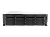 QNAP TS-H2287XU-RP - NAS-server - 22 bays - rackversion - SATA 6Gb/s - RAID 0, 1, 5, 6, 10, 50, 60, JBOD - RAM 64 GB - 2.5 Gigabit Ethernet / 10 Gigabit Ethernet - iSCSI support - 3U TS-H2287XU-RP-E2378-64G