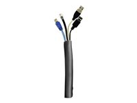 Multibrackets M Universal Cable Sock Self Wrapping - Kabelorganisator - sort 7350073732791