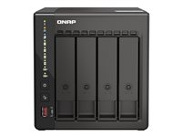 QNAP TS-453E - NAS-server - 4 bays - SATA 6Gb/s - RAID 0, 1, 5, 6, 10, 50, JBOD, 60 - RAM 8 GB - 2.5 Gigabit Ethernet - iSCSI support TS-453E-8G