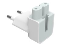 Vision - Stikadapter - power IEC 60320 C7 til power CEE 7/7 - hvid - Europa TC-PF8AEU