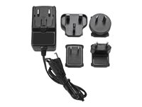 StarTech.com DC Power Adapter - 12V, 2A - Universal Replacement Power Adapter (NA, EU, UK, AU) (SVA12M2NEUA) - Strømforsyningsadapter - AC 100-240 V - for P/N: RKPNLLT, S351BMU33ET, S351BMU33ETG, SV431DL2DU3A, SV431DPDDUA2, SV431DPUA2 SVA12M2NEUA