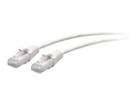 C2G 15ft (4.5m) Cat6a Snagless Unshielded (UTP) Slim Ethernet Network Patch Cable - White - Patchkabel - RJ-45 (han) til RJ-45 (han) - 4.5 m - 4.8 mm - UTP - CAT 6a - knastfri, formet - hvid C2G30186