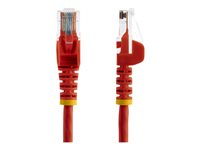 StarTech.com 5m Red Cat5e / Cat 5 Snagless Ethernet Patch Cable 5 m - Netværkskabel - RJ-45 (han) til RJ-45 (han) - 5 m - UTP - CAT 5e - knastfri, strenget - rød 45PAT5MRD