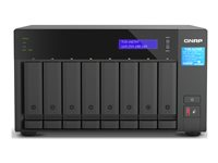 QNAP TVS-h874T - NAS-server - 8 bays - SATA 6Gb/s - RAID JBOD, 0, 1, 5, 6, 10, 50, 60 - RAM 32 GB - 2.5 Gigabit Ethernet - iSCSI support TVS-H874T-I7-32G