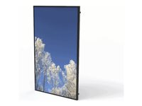 HI-ND - Komponenter til montering (front cover) - for fladt panel - metal - sort - skærmstørrelse: 50" - kiosk FC5012-0201-02
