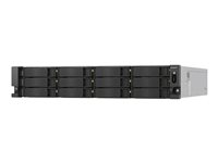 QNAP TS-H1277AXU-RP - NAS-server - 12 bays - rackversion - SATA 6Gb/s - RAID 0, 1, 5, 6, 10, 50, 60, JBOD - RAM 32 GB - 2.5 Gigabit Ethernet / 10 Gigabit Ethernet - iSCSI support - 2U TS-H1277AXU-RP-R7-32G