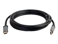 C2G Select 7m Select High Speed HDMI Cable with Ethernet M/M - In-Wall CL2-Rated (23ft) - HDMI-kabel med Ethernet - HDMI han til HDMI han - 7 m - afskærmet - sort 42525