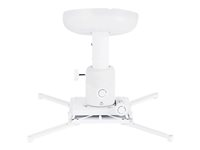 Multibrackets M Universal Ceilingmount - Monteringssæt (til loftmontering, monteringsarm) - for projektor - hvid - loftsmonterbar 7350073730735