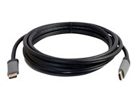 C2G 0.5m Select High Speed HDMI Cable with Ethernet - 4K - UltraHD - HDMI-kabel med Ethernet - HDMI han til HDMI han - 50 cm - afskærmet - sort 80550