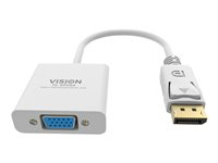 Vision - Video transformer - DisplayPort - VGA - hvid TC-DPVGA