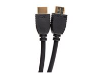 C2G 10ft (3m) Ultra High Speed HDMI® Cable with Ethernet - 8K 60Hz - Ultra High Speed - HDMI-kabel med Ethernet - HDMI han til HDMI han - 3 m - sort - 8K60 Hz (7680 x 4320) support C2G10412