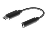 Insmat - Digital lydadapter - 24 pin USB-C han til mini-phone stereo 3.5 mm hun - aktiv 133-1032