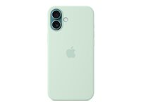Apple - Bagsidecover til mobiltelefon - MagSafe-kompatibilitet - silicone - akvamarin - for iPhone 16 Plus MDGU4ZM/A