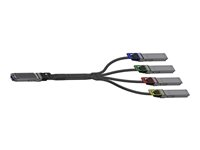 NVIDIA - 800 GBase direkte påsætningsopdeler - OSFP (han) til OSFP (han) - 5 m - passivt aktivt kobberkabel (ACC), flad top, halogenfri 980-9I50E-00N005