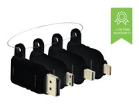 VISION Professional - Video / audio / datakabelsæt - sort TC-MULTIHDMI/BL