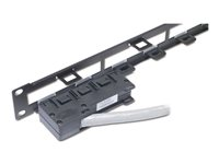 APC - Panel til kabelstyring - 1U - for P/N: AR106SH4, AR106SH6, AR106V, AR106VI, AR109SH4, AR109SH6, AR112SH4, AR112SH6, AR3106SP AR8451
