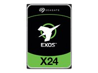 Seagate Exos X24 ST16000NM001H - Harddisk - Enterprise - krypteret - 16 TB - intern - 3.5" - SATA 6Gb/s - 7200 rpm - buffer: 512 MB - Self-Encrypting Drive (SED) ST16000NM001H