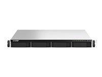 QNAP TS-464 - NAS-server - 4 bays - rackversion - SATA 6Gb/s - RAID 0, 1, 5, 6, JBOD, 10 - RAM 8 GB - 2.5 Gigabit Ethernet - iSCSI support - 1U TS-464U-8G