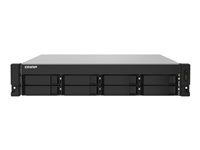 QNAP TS-832PXU-RP - NAS-server - 8 bays - 32 TB - rackversion - SATA 6Gb/s - HDD 4 TB x 8 - RAID RAID 0, 1, 5, 6, 10, 50, JBOD, 60 - RAM 4 GB - 2.5 Gigabit Ethernet / 10 Gigabit Ethernet - iSCSI support - 2U TS-832PXU-RP-4G+8XST4000VN006