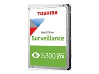 Toshiba S300 Pro MD10ADA400EV - Harddisk - Overvågning - 4 TB - intern - 3.5" - SATA 6Gb/s - 7200 rpm - buffer: 512 MB MD10ADA400EV