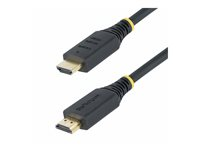 StarTech.com 3m (10ft) Premium Certified High Speed HDMI Cable, 4K60Hz - Premium High Speed - HDMI-kabel med Ethernet - HDMI han til HDMI han - 3 m - sort - 4K60 Hz support, passivt HDMI2-CABLE-4K60-3M