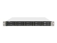 QNAP TS-h1090FU - NAS-server - 10 bays - rackversion - SATA 6Gb/s / PCIe (NVMe) / U.2 - RAID 0, 1, 5, 6, 10, 50, JBOD, 60 - RAM 64 GB - 25 Gigabit Ethernet / 2.5 Gigabit Ethernet - iSCSI support - 1U TS-H1090FU-7232P-64G