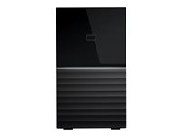 WD My Book Duo WDBFBE0360JBK - Harddisk-array - 36 TB - 2 bays - HDD 18 TB x 2 - USB 3.1 Gen 1 (ekstern) WDBFBE0360JBK-EESN