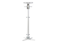 Optoma OCM815W - Monteringssæt (stangmontering) - for projektor - hvid - loftsmonterbar - for Optoma DS320, DS322, DW322, DX322, HZ40, S336, UHD35, UHD38, UHZ50, X381, ZU500, ZU720 OCM815W