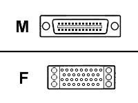 Cisco - V.35-kabel (DCE) - Smart Serial (han) til M/34 (V.35) (hun) - 3 m - for Universal Access Server AS5300, AS5300-96, AS53-120, AS53-192, AS53-48, AS53-60, AS53-96 CAB-SS-V35FC=