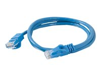C2G Cat6 Booted Unshielded (UTP) Network Patch Cable - Patchkabel - RJ-45 (han) til RJ-45 (han) - 50 m - UTP - CAT 6 - formet, knastfri, strenget - blå 83396