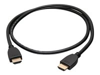 C2G 10t 4K HDMI Cable with Ethernet - High Speed - UltraHD Cable - M/M - HDMI-kabel med Ethernet - HDMI han til HDMI han - 3.05 m - afskærmet - sort 56784