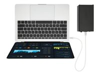StarTech.com 1.6ft (50cm) Thunderbolt 3 Cable, 40Gbps, 100W PD, 4K/5K Video, Thunderbolt-Certified, Compatible w/ TB4/USB 3.2/DisplayPort - Thunderbolt kabel - 24 pin USB-C (han) til 24 pin USB-C (han) - USB 3.1 Gen 2 / Thunderbolt 3 / DisplayPort 1.2 - 50 cm - 4K support - hvid - for P/N: CDP2HDUACP, CDP2HDUACPW, PEXUSB321C, TB33A1C TBLT34MM50CW