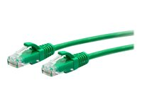 C2G 15ft (4.5m) Cat6a Snagless Unshielded (UTP) Slim Ethernet Network Patch Cable - Green - Patchkabel - RJ-45 (han) til RJ-45 (han) - 4.5 m - 4.8 mm - UTP - CAT 6a - knastfri, formet - grøn C2G30158
