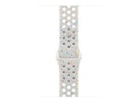 Apple Nike - Rem for smart watch - 46mm - S/M størrelse - ren platin MYL43ZM/A
