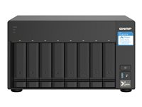 QNAP TS-832PX-4G - NAS-server - 8 bays - SATA 6Gb/s - RAID 0, 1, 5, 6, 10, 50, 60, JBOD - RAM 4 GB - Gigabit Ethernet / 2.5 Gigabit Ethernet / 10 Gigabit Ethernet - iSCSI support TS-832PX-4G