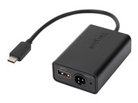 Targus Multiplexer Adapter - USB adapter - 24 pin USB-C til 3-polet, USB Type A - USB 3.0 - sort 4Z50Q25509