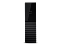 WD My Book WDBBGB0220HBK-EESN - Harddisk - 22 TB - ekstern (stationær) - USB 3.2 Gen 1 WDBBGB0220HBK-EESN