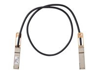 Cisco Copper Cable - 100GBase-kabel til direkte påsætning - QSFP (han) til QSFP (han) - 3 m - passivt - for Mellanox ConnectX-5 Ex EN; Nexus 93108TC-EX, 93180YC-FX, 9336C-FX2 QSFP-100G-CU3M=