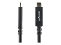 StarTech.com USB C to USB C Cable - 6 ft / 1.8m - 5A PD - USB-IF Certified - M/M - USB 3.0 5Gbps - USB C Charging Cable - USB Type C Cable (USB315C5C6) - USB-kabel - 24 pin USB-C (han) lige til 24 pin USB-C (han) lige - USB 3.0 - 5 A - 1.8 m - 4K support - sort - for P/N: DK30C2DAGPD, DK30C2HAGPD, SV211HDUC, SV221HUC4K USB315C5C6