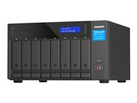 QNAP TVS-H874 - NAS-server - 8 bays - SATA 6Gb/s - RAID JBOD, 0, 1, 5, 6, 10, 50, 60, TM, RAID TP - RAM 32 GB - 2.5 Gigabit Ethernet - iSCSI support TVS-H874-I7-32G