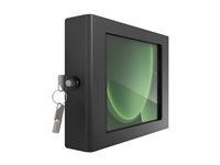 Compulocks Apex Galaxy Tab Active 3/5 8" Apex Enclosure Swing Wall Mount - Monteringssæt (indelukke) - eksponeret front/bagsidekamera og sensorer - for tablet - gynge - metal - sort - vægmonterbar - for Samsung Galaxy Tab Active3, Tab Active5 827B80GAPXB