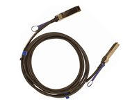 NVIDIA - 40GBase-kabel til direkte påsætning - QSFP til QSFP - 5 m - passivt, Ethernet support 980-9I667-00B005