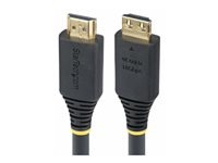 StarTech.com 20ft (6m) Active HDMI Cable w/Gripping Connectors - High Speed - HDMI-kabel med Ethernet - HDMI han til HDMI han - 6.1 m - afskærmet - sort - 1080p support 240 Hz, 1440p (UWQHD) support 144 Hz, 4K60 Hz support, halogenfri, aktiv HDMI2-CABLE-GRIP-20F