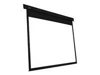 Multibrackets M Motorized Projection Screen Black Edition - Projektionsskærm - loftsmonterbar - motoriseret - 108" (274 cm) - 16:9 - Matte White - sort 7350022732636