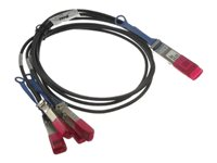 Dell 100GbE Passive Direct Attach Breakout Cable - Direkte påsætning-kabel - QSFP28 til SFP28 - 2 m - for Networking S6100-ON; PowerEdge C6420; Networking Z9100-ON 470-ABQF